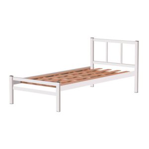 Cama de ferro para alojamento industrial reforçada e de alta durabilidade