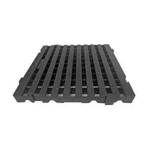 Estrado de plástico modular 50x50 B2B para revestimento de piso em ambientes industriais e vestiários