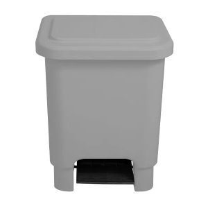 Lixeira com Pedal de 15 Litros B2B em polietileno para ambientes corporativos