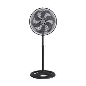Ventilador de coluna 40 cm atacado bivolt com altura ajustável e hélice potente