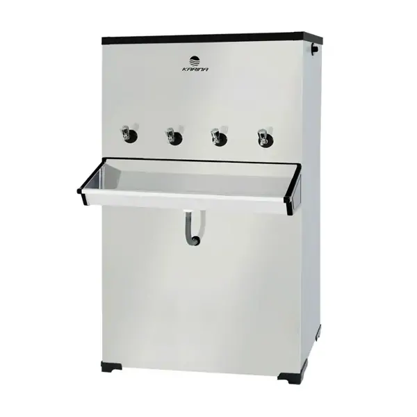 Bebedouro industrial para indústrias NR 24 em aço inox 200 litros.